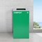 Alpine Industries 87 Gal. 3-Stream Steel Square Open Top Trash Can and Green Recycling Station and Compost Receptacle ALP4450-BLK-KIT15 - alternate 10